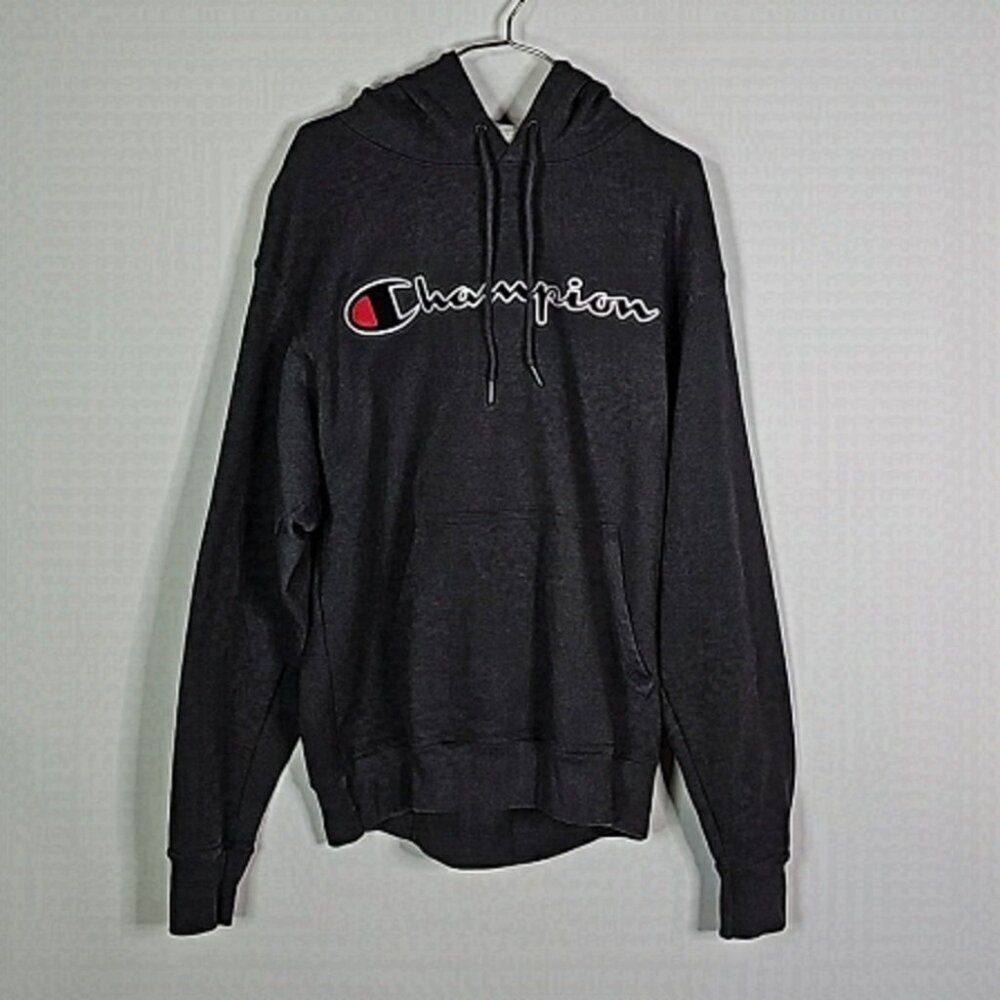 CHAMPION dark gray medium hoodie